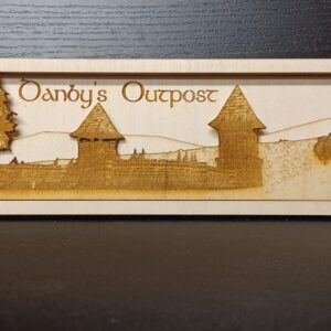 Asheron's Call Danby's Outpost Plaque